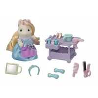 Sylvanian Families Poník s vlasy v kadeřnictví