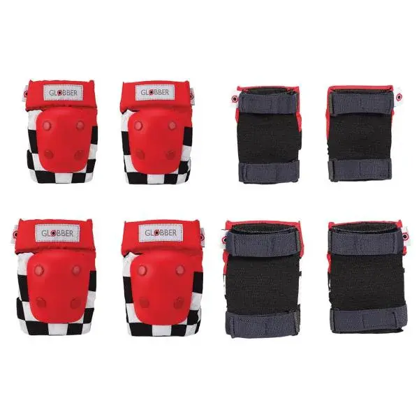 Globber Toddler sada chráničů pro juniory XXS - racing red