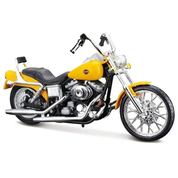 Maisto - HD - Motocykl - 2001 FXDWG Dyna Wide Glide, blistr box, 1:18
