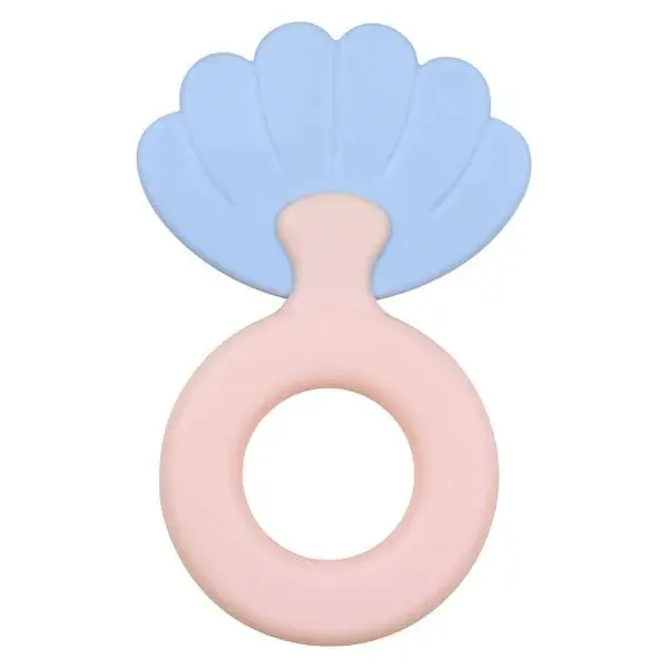 Kousátko s chrastítkem Baby Mix mušle