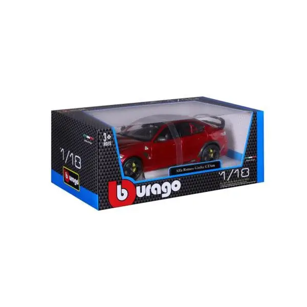 Bburago 1:18 Plus - Alfa Romeo Giulia GTAm - Met Červená