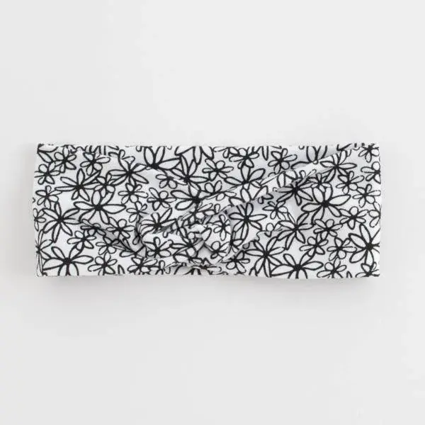 Dětská bavlněná čelenka New Baby Be Happy 0-3m