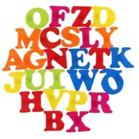 Magnetická písmena 4cm cca 27ks