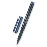 Popisovač Faber-Castell Metallic tmavě modrý