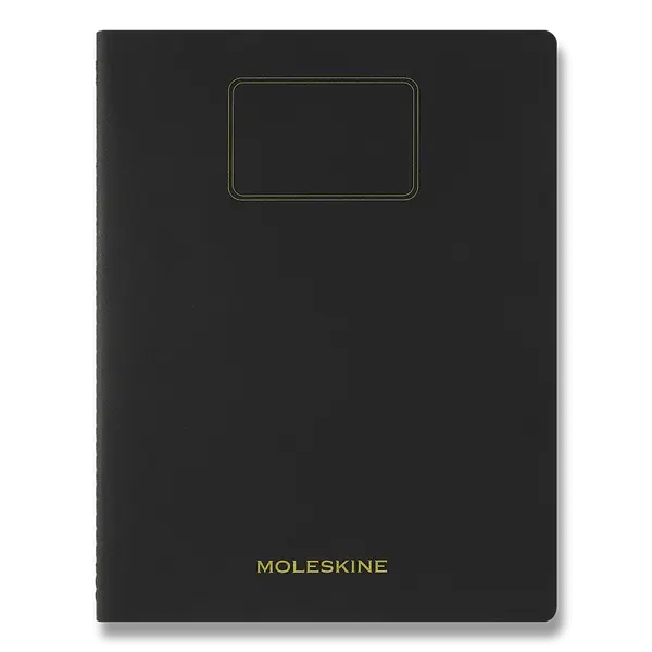 Sešit Moleskine Student Cahier XXL, linkovaný, 1 ks, černý