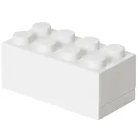 LEGO® mini box 8 - bílá 46 x 92 x 43 mm