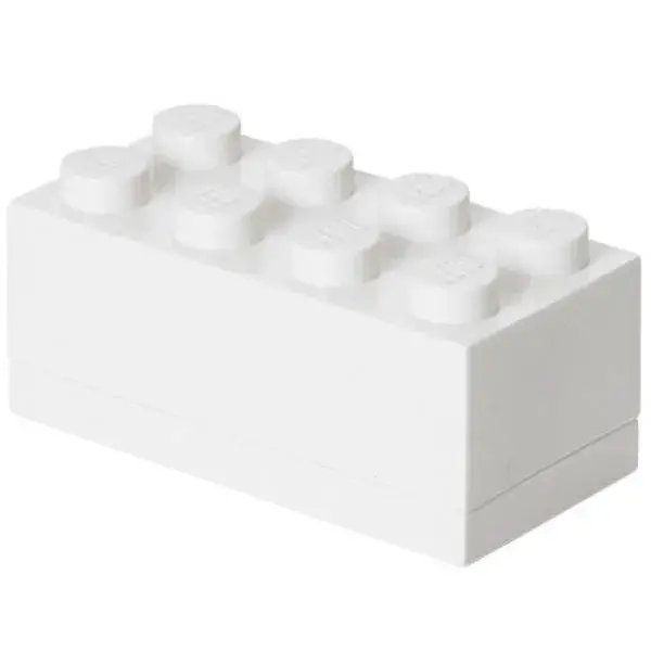LEGO® mini box 8 - bílá 46 x 92 x 43 mm
