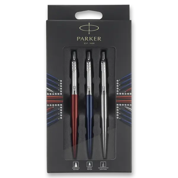Parker Jotter London - 2 ks kuličkové pero, mechanická tužka