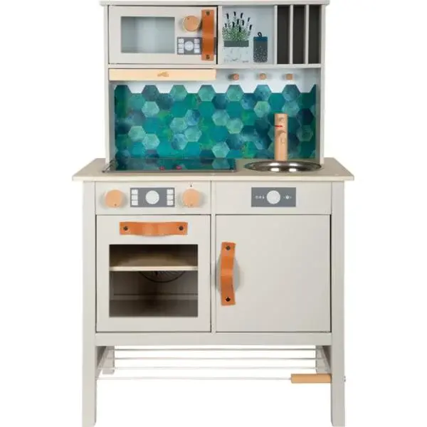 Small foot Dřevěná kuchyňka Tasty šedá