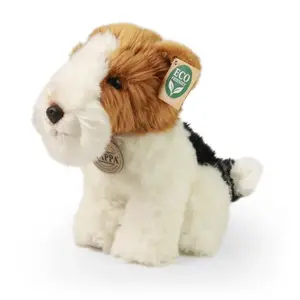 Plyšový pes Foxteriér 18 cm EKO-PŘÁTELSKÝ