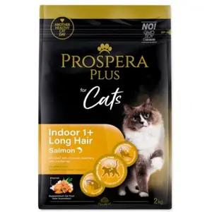 Prospera Plus Indoor 1+ Losos Dlhá Srst 2kg