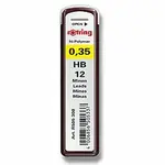 Tuhy Rotring 0,35 mm tvrdosť HB