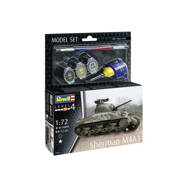 ModelSet tank 63290 - Sherman M4A1 (1:72)