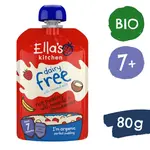 Ella's Kitchen BIO Nemléčný rýžový nákyp s banány a jahodami (80 g)