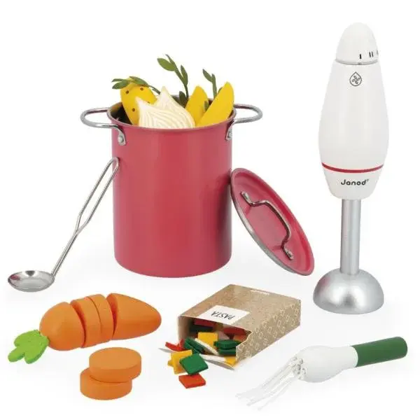 Janod Hračka pro děti Sada na přípravu polévky