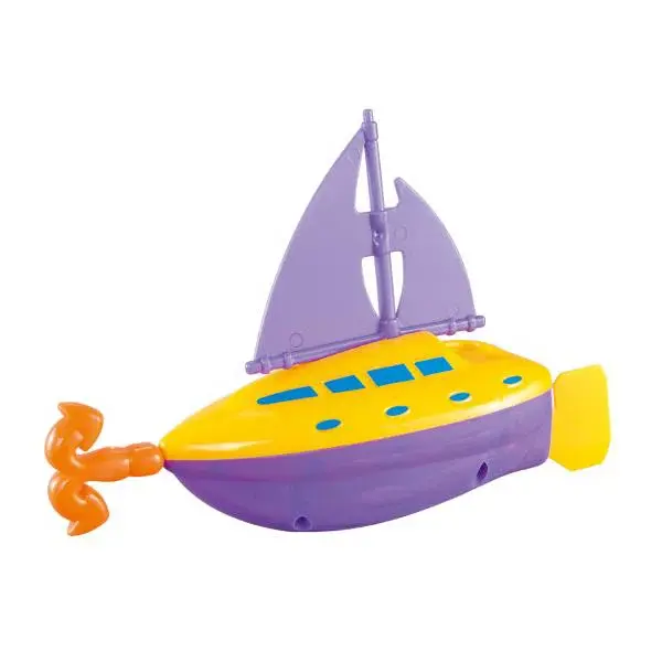 Loď s kotvou natahovací do vody 18 cm