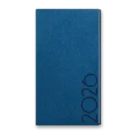 Diář Tora 2026 - kapesní, týdenní, modrý