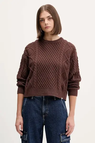 Svetr s příměsí vlny Guess Jeans