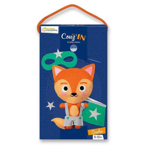 Kreativní sada Avenue Mandarine Dětské šití - liška Sacha