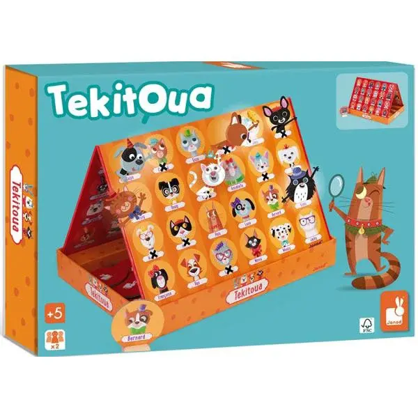 Janod Společenská hra pro děti Hádej kdo jsem magnetická