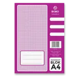 Lepený blok Bobo blok - A4, linovaný, 50 listů