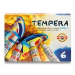 Temperové barvy Koh-i-noor 162547 - 6 barev, tuba 16 ml