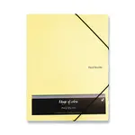 3chlopňové desky Pastelini, A4 - žluté