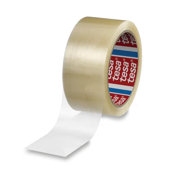 Samolepicí páska Tesa Standard, 48 mm x 66 m - transparentní