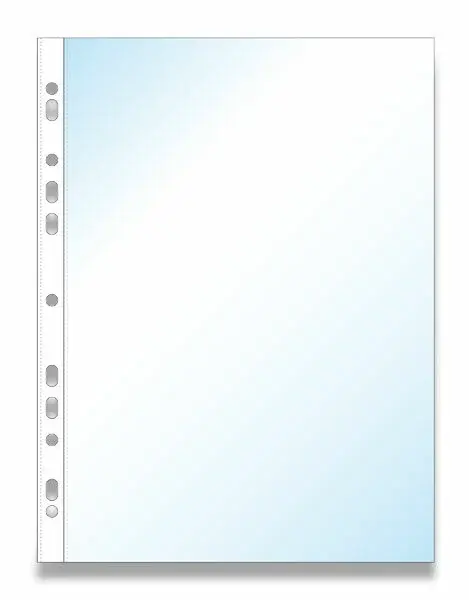 Zakládací obal U Max, 50 ks - transparentní, matný