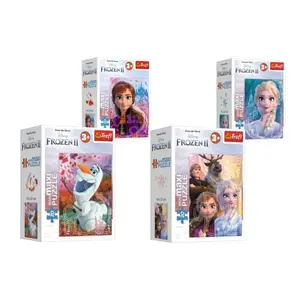 Trefl Puzzle 20 mini MAXI Frozen II, 4 druhy
