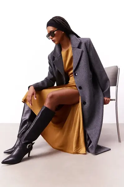 Kožené kozačky Answear.LAB