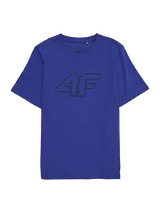 4F Junior Funkčné tričko  modrá / čierna