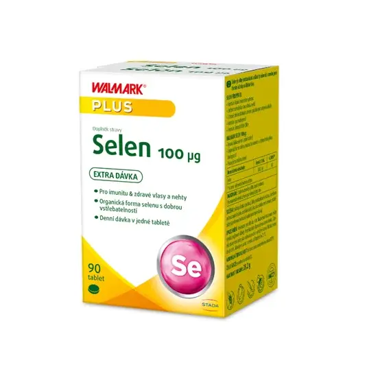 Walmark Selen 100 µg, dobrá vstřebatelnost 90 tablet