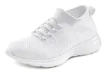 LASCANA Slip-on obuv  biela