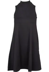 Dámské rolákové šaty v černé barvě