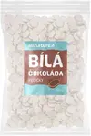 Allnature Biela čokoláda lupienky