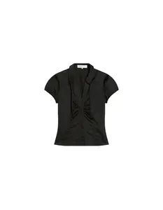 Bershka Blúzka  čierna