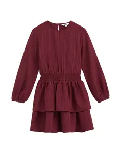 WE Fashion Šaty  vínovo červená