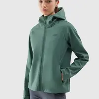 Dámská větruodolná bunda softshell membrána 5000 4F - zelená