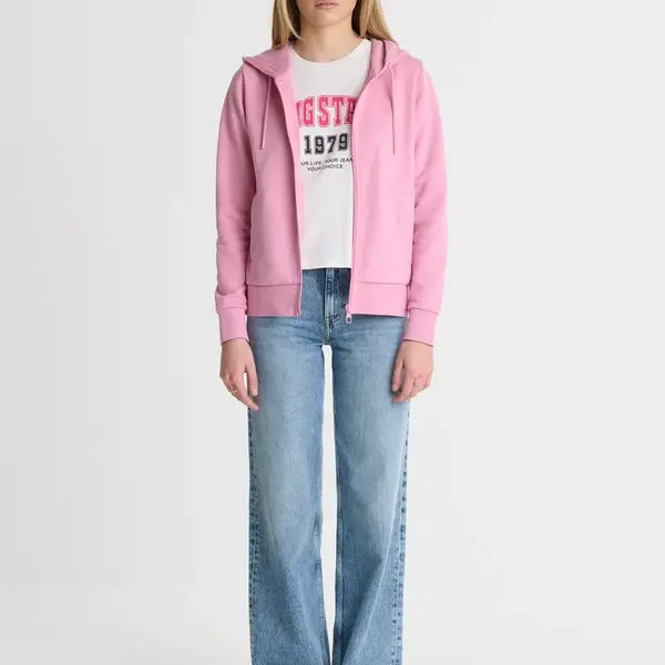 Big Star Woman's Zip Hoodie 171591  601