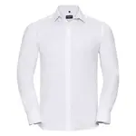 Men's Long Sleeve Herringbone Shirt Russell