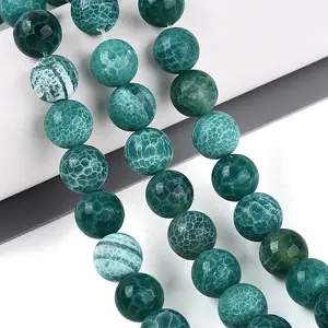 Dyed Natural Agate Beads Strands