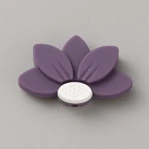 Lotus Food Grade Eco-Friendly Silicone Beads