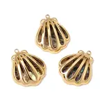 Marine Organism Theme Natural Shell Pendants