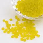 6/0 Frosted Round Glass Seed Beads