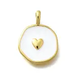 Brass with Enamel Pendants
