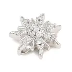 Brass Micro Pave Cubic Zirconia Pendants