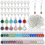 DIY Teardrop Alloy Rhinestone Pendent Decoration Making Kits