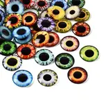 Printed Transparent Glass Cabochons