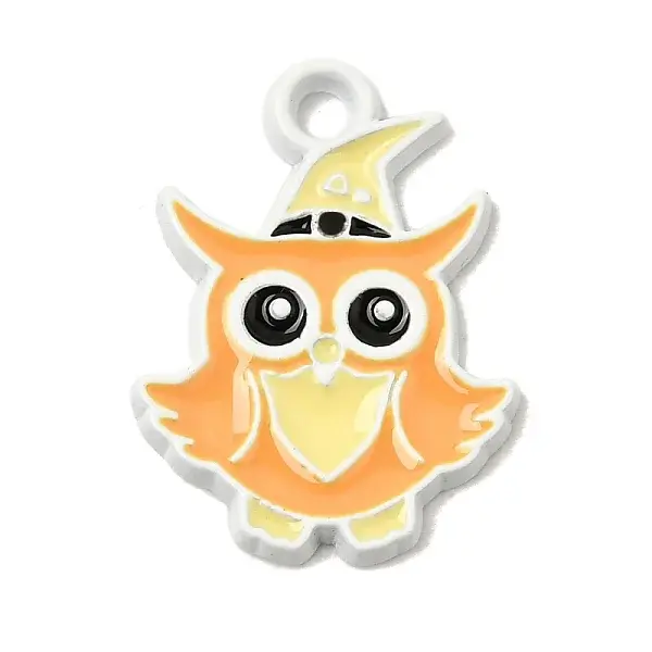 Halloween Alloy Enamel Pendants